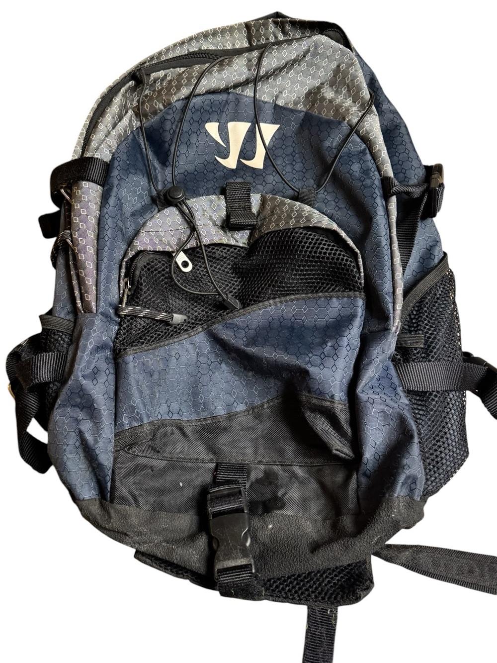 Men's Navy and Black WARRIOR High End Multi-Pocket Backpack